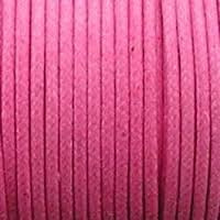 10 meter waxkoord 1,5mm dik kleur: roze