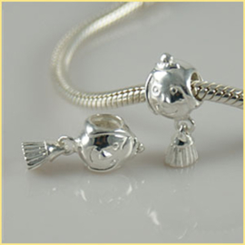 Clown (met schroefdraad) 925 Sterling Zilver