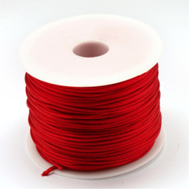 2 meter satijnkoord macramé koord van ca. 1,5 mm Red