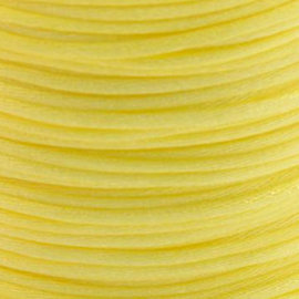 2 meter Macrame Satijndraad 1.0 Lemon Yellow
