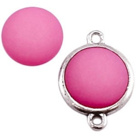 2 x Cabochon Polaris matt 12 mm Rose