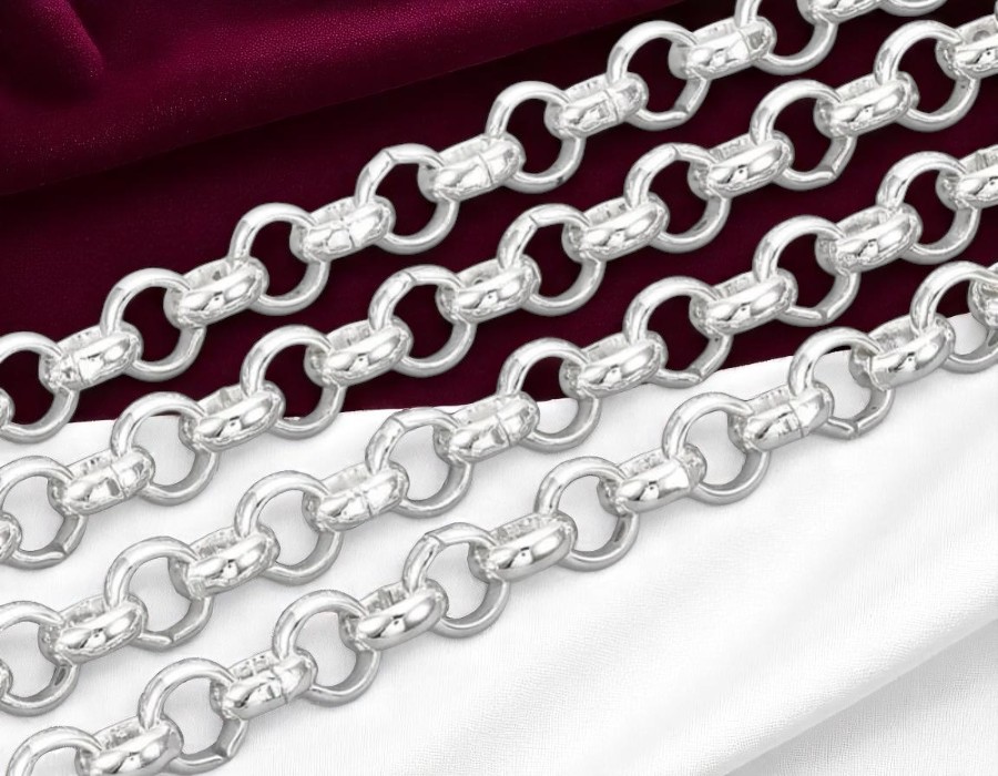 Jasseron en paperclip schakelketting