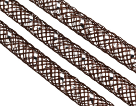 1 meter Mesh tubing netslang / gaaskoord 8 mm – keuze uit meerdere kleuren B