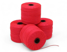 Nylon S-Lon draad 0,5mm Bright Coral – 1 klosje van ± 70 meter