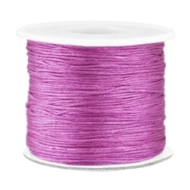 per 2 meter Macramé draad 0.7mm Violet purple