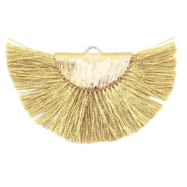 Kwastjes hanger Gold-yellow gold