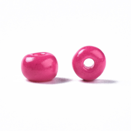 20 gram Glaskralen Rocailles 6/0 (4mm) Camellia