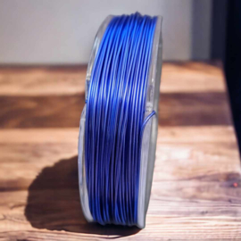 Aluminium draad 0,8 mm dik, 25m per rol, blauw