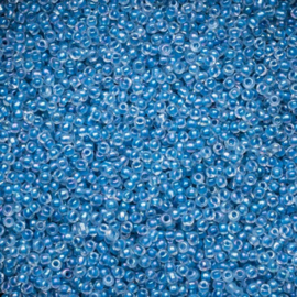 20 gram Rocailles 12/0 blauw  Luminous inside