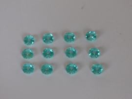10 x Briolette facet kristal art. 195 afmeting: 6 x 4mm rondelle