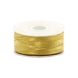 Beadalon Nymo wire 0.3mm Gold 1 rol van 59 meter
