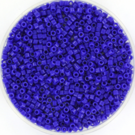 c.a. 5 gram Miyuki delica's 11/0 - opaque cobalt(bestellen)
