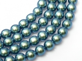 30 x  glasparel kleur: Grey Blue gat: c.a. 1mm