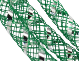 1 meter Mesh tubing netslang / gaaskoord 8 mm – keuze uit meerdere kleuren B