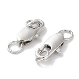 1 x Verbindingssluiting 12 x 2,8mm met ringen 5 x 1mm Ø 3,5mm Platinum kleur
