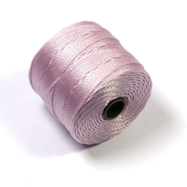 Spoel 70m S-lon koord CLC  dikte 0,45mm Blush macramé