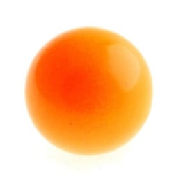 Klankbolletje 16mm voor een Engelenroeper fluor oranje