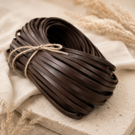 1 meter DQ leer 5 x 2 mm – coconut brown