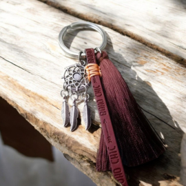 2x DQ metalen bedels dromenvanger dreamcatcher ca. 21 x 18mm  (voor Swarovski SS16 flatback) antiek zilver kleur