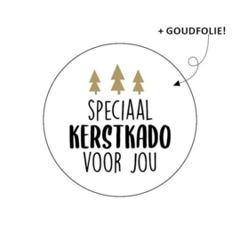 10 x Wensetiket rond 40mm - Speciaal kerstkado voor jou