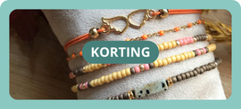 Korting en spaarprogramma op kralen en bedels