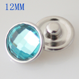 Drukker Crystal turquoise - 12 mm click