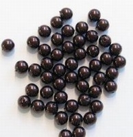 20 x Glasparel Donker-bruin 6 mm