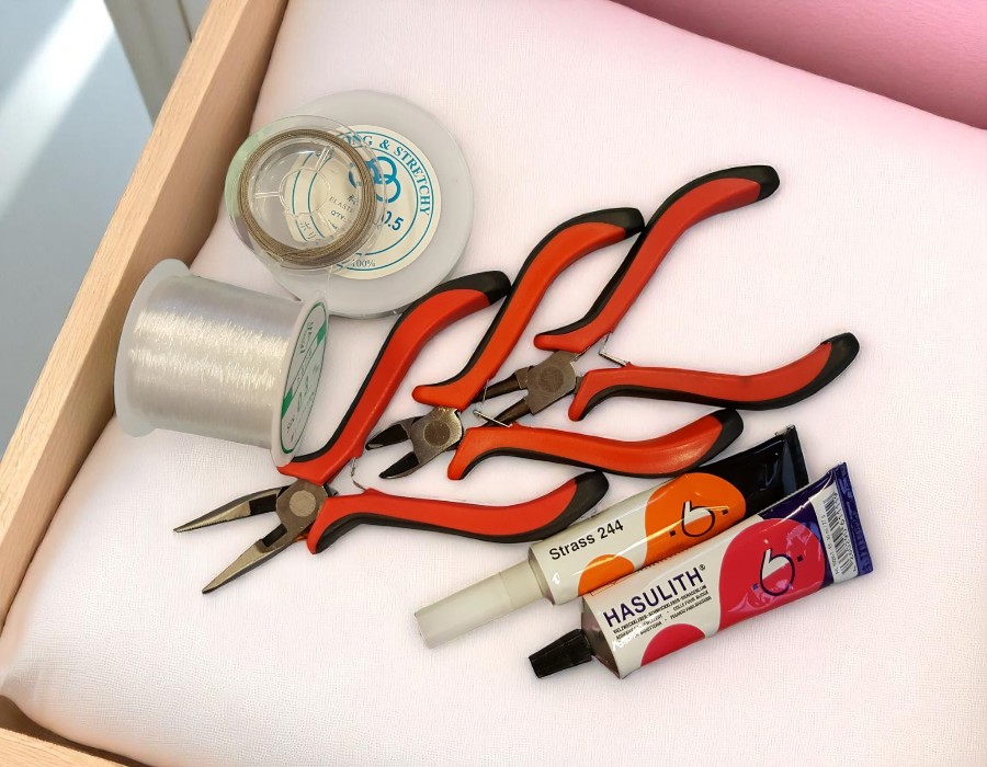 Beginnen met sieraden maken - Basis Materialen Pakket (kies voor pakketpost)