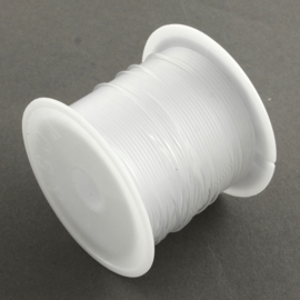 1 rol transparant nylon draad 1mm 5 meter per rol (Kies voor pakketpost)