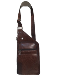 Unisex Crossbody bag brown