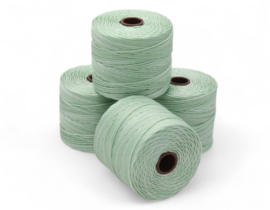 Nylon S-Lon draad 0,5mm Mint – 1 klosje van ± 70 meter