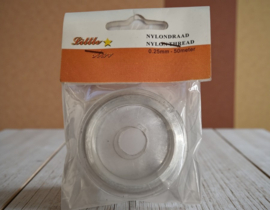 1 x Nylondraad 0,25 mm – transparant – 50 meter