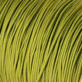 3 meter Macramé Draad ca 1 mm Bright Olive Green