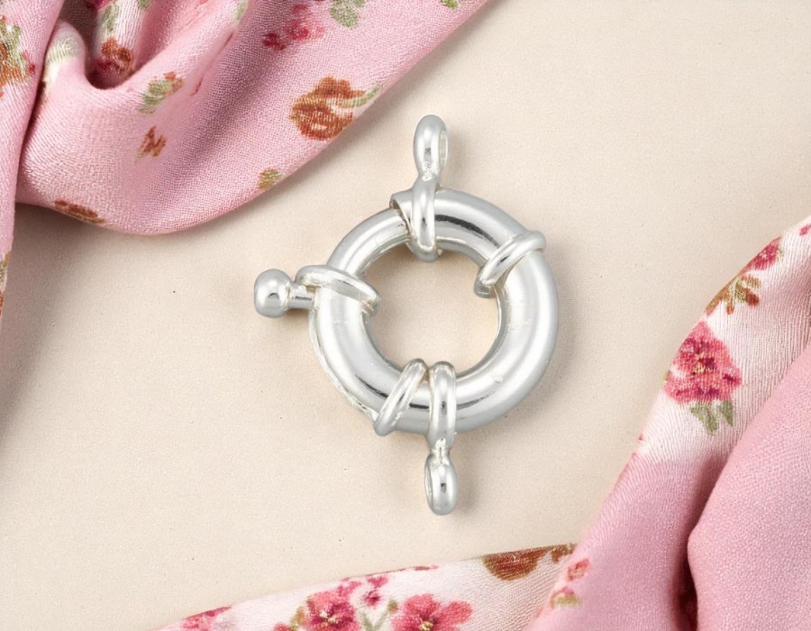 Sluitingen zilver kleur