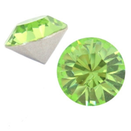 1 x Swarovski Puntsteen - SS45 - 10.3 mm - Peridot Green