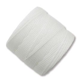 Nylon S-Lon draad 0,5mm White – 1 klosje van ± 70 meter