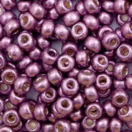 10 gram Miyuki rocailles 6/0 - duracoat galvanized eggplant