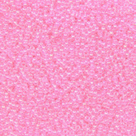 Ca. 5 gram Miyuki rocailles 11/0 – Rainbow Pink