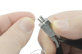 Beadalon Memory Wire tang, 4 mm en 2 mm diameter punten (In bestelling)