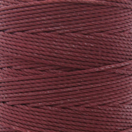 Nylon S-Lon draad 0,5mm Burgundy – 1 klosje van ± 70 meter