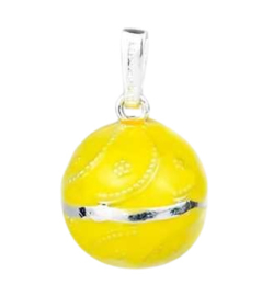Echt Sterling 925 zilveren harmony ball Engelenroeper geel