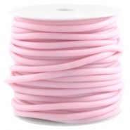 50  cm hol Rubber DQ koord 4mm Vintage Rose