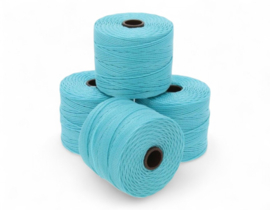 Nylon S-Lon draad 0,5mm Aqua – 1 klosje van ± 70 meter