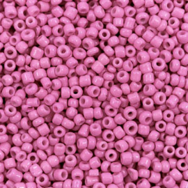 20 gram Glaskralen Rocailles 12/0 (2mm) Raspberry pink