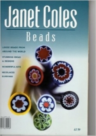 Groot mooi Engels boek Janet Cole's BEADS Book, met vele kleuren foto's