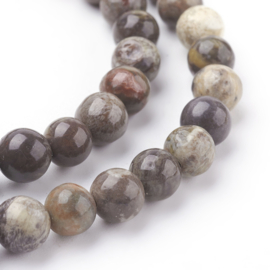 10 x  edelsteen kraal van Ocean Jasper Dyed 6mm gat: 1mm
