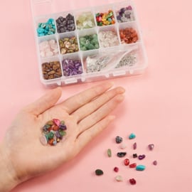 Starters pakket sieraden maken met edelstenen, bedels en veel meer!