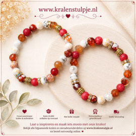 25 x Vergulde kristal rondellen 8 x 3,8 mm – gat 1,5 mm – goudkleur – AB