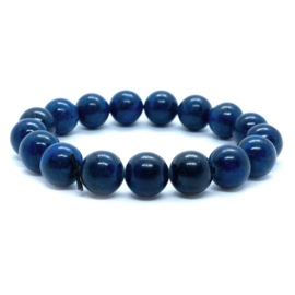 10 x  edelsteen kraal van Lapis Lazuli Dyed 12mm gat: 1mm