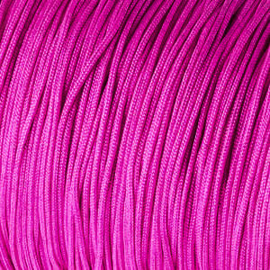 2 meter Macramé Draad 1 mm Hot Pink